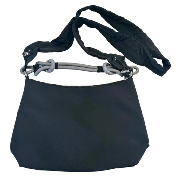 lululemon athletica Black and Gray Convertible Crossbody Bag - Picture 12 of 13